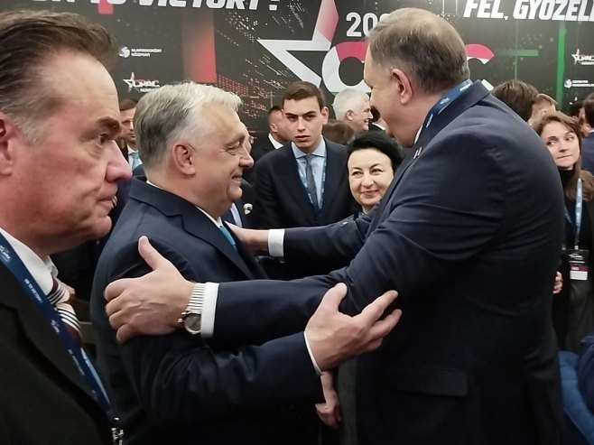 Додик са Орбаном уочи Конференције конзервативне политичке акције у Будимпешти