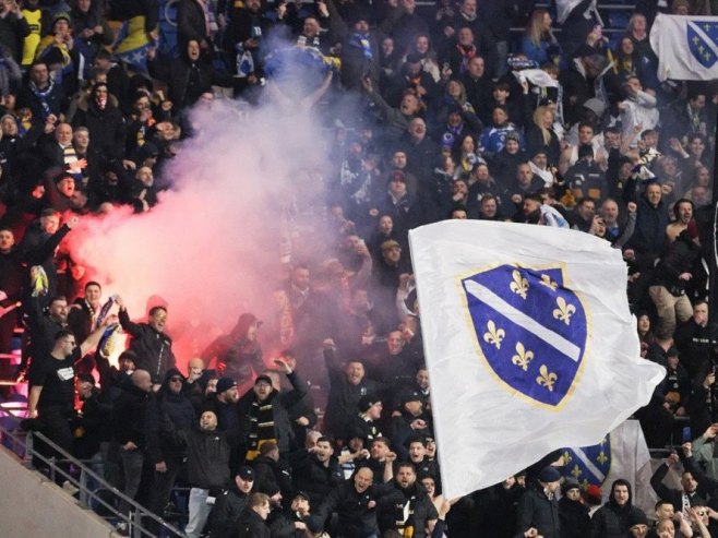 Уз ратне заставе тзв. Армије БиХ и рафалом из аутоматског оружја се слави побједа; Хоће ли надлежни реаговати? (ВИДЕО)