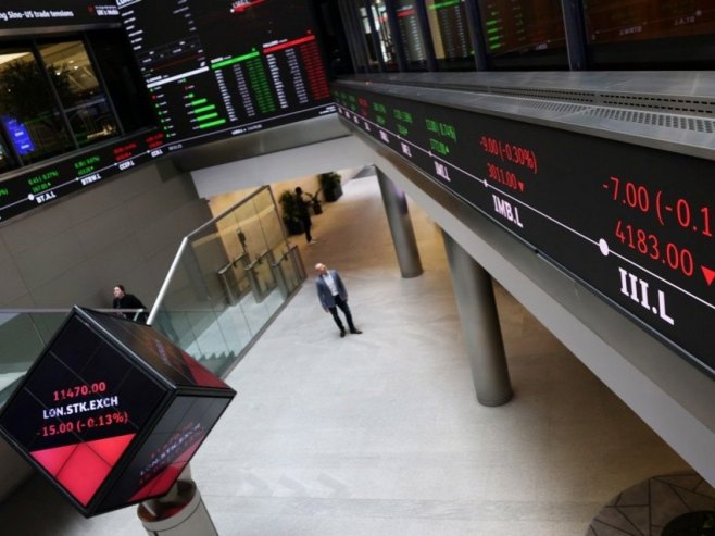 Лондонска берза (Фото: EPA/ANDY RAIN, илустрација) - 