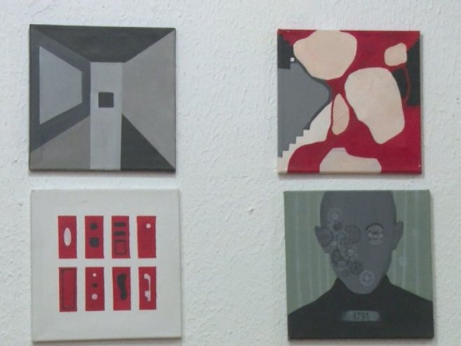 Вишеград: Изложба слика "Метаморфоза свијести"