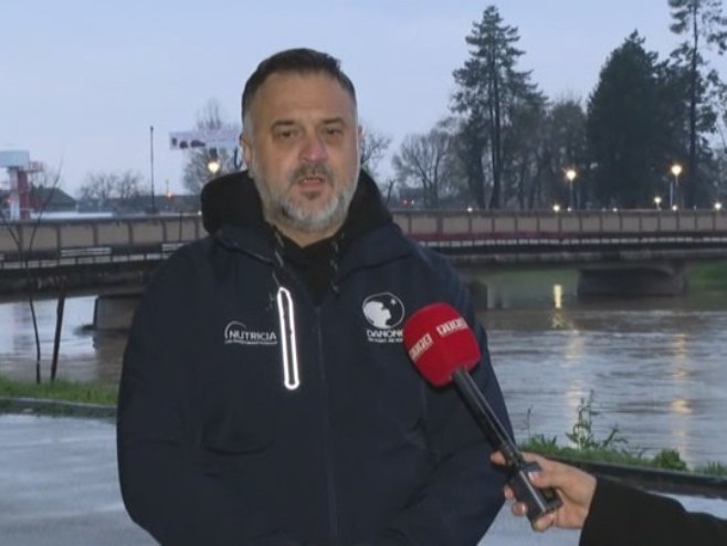 Жунић: Ријека Укрина је у свом кориту и за сада нема проблема