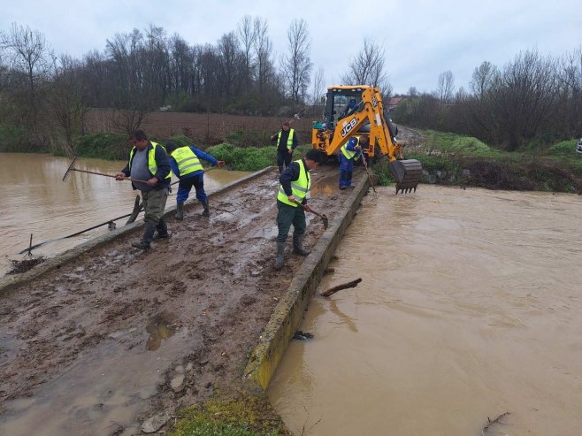 Ванредна одбрана од поплава на Сави код Шапца и на Дрини код Лознице
