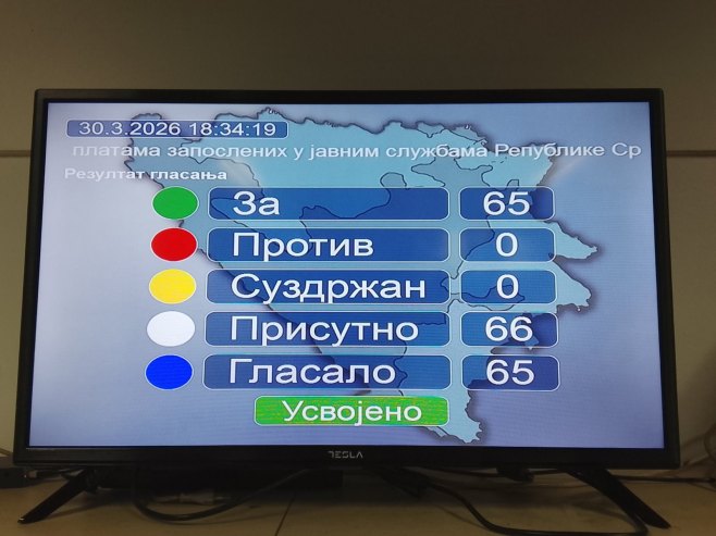 Glasanje (foto: RTRS)