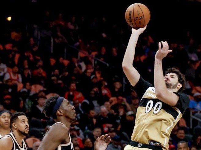 Тристан Вукчевић постигао 17 поена у поразу Вашингтона