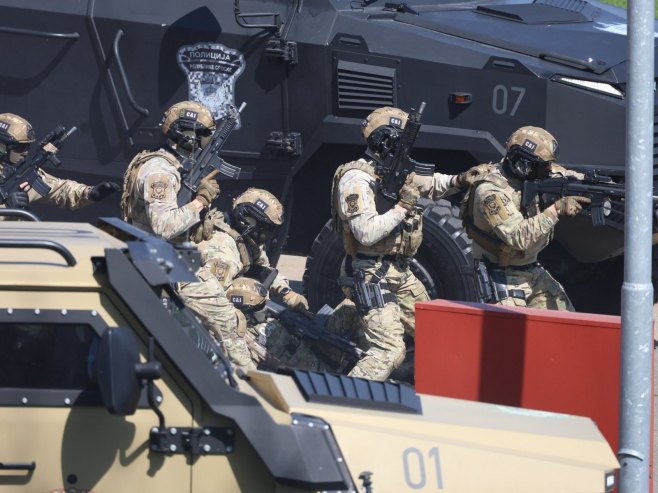 Тактичко показни збор МУП-а на Тргу Крајине у Бањалуци