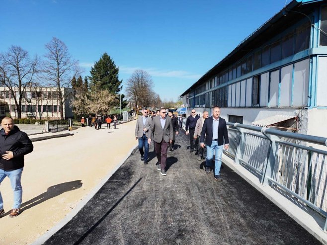 Отварање моста у Чесми у наредних неколико дана; Додик и Јанковић обишли градилиште (ВИДЕО)