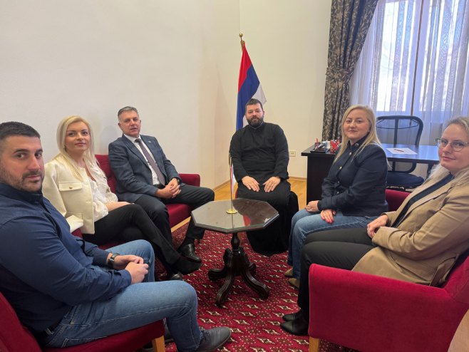 Голубовић у Мостару - Фото: СРНА