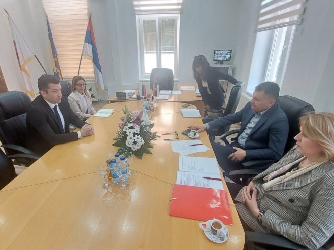 Бубић у Сребреници - Фото: РТРС