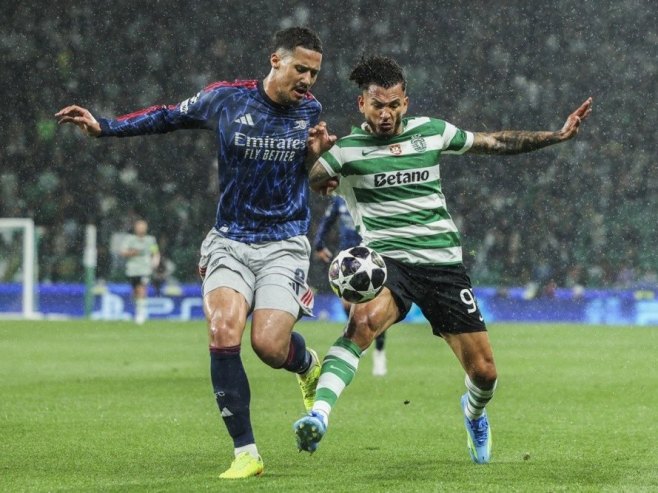 Спортинг - Арсенал (Фото: EPA/MIGUEL A. LOPES)