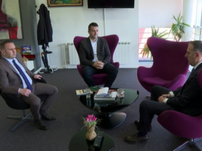 Ћосић и Рачић - Фото: РТРС