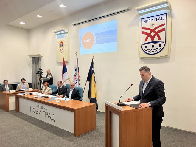 Нови Град, сједница СО о Трговској гори - Фото: РТРС