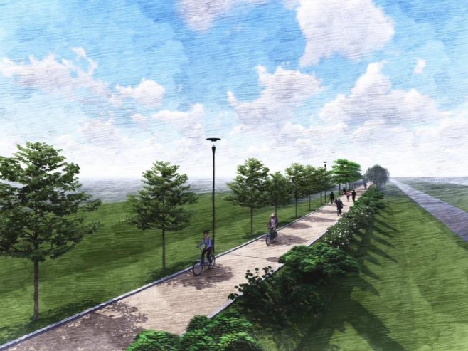 У Бијељини промовисан пројекат спортско–рекреативне стазе