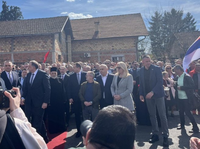 У бањалучком насељу Чесма отвaрање моста (ФОТО/ВИДЕО)