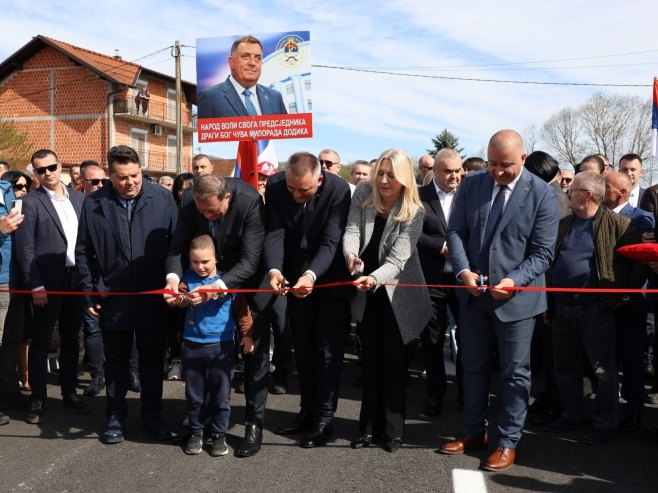 Цвијановић: Мост у Чесми свједочи способности Српске да се ухвати у коштац с великим изазовима