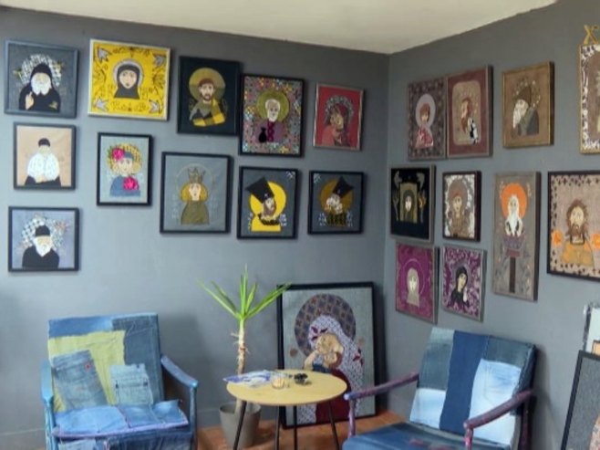 Марија Вукосављевић ствара дјела за вјечност - спој традиције и савременог умјетничког израза (ВИДЕО)