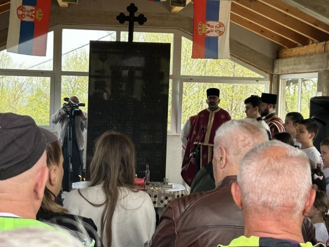 Помен Србима страдалим у усташком покољу на православни Васкрс у Бијелом Потоку