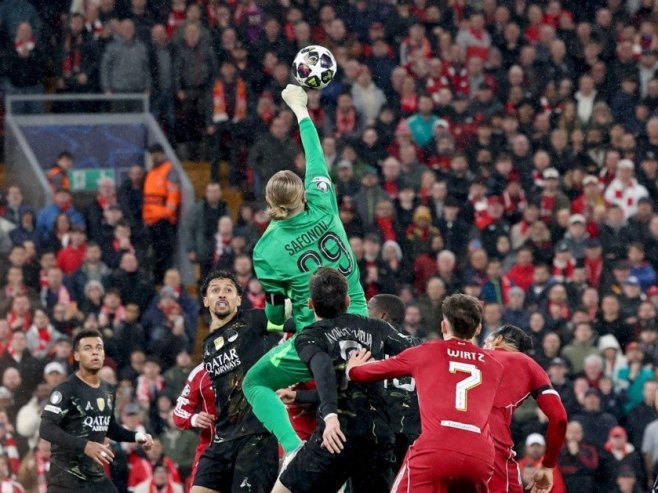 PSŽ - Liverpul (foto: EPA/ADAM VAUGHAN)