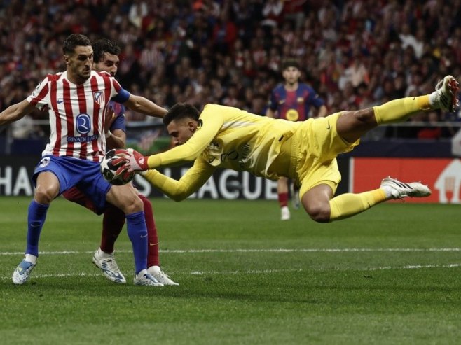 Атлетико Мадрид и ПСЖ у полуфиналу Лиге шампиона (ФОТО)