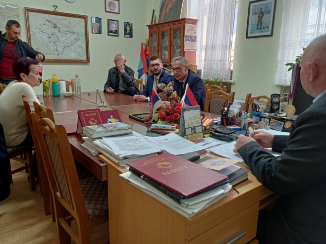 Радан Остојић са Радованом Зорановићем - Фото: РТРС