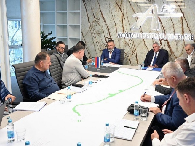 Састанак о степену изградње дионице ауто-пута Београд-Бањалука на иницијативу "Аутопутева Српске"