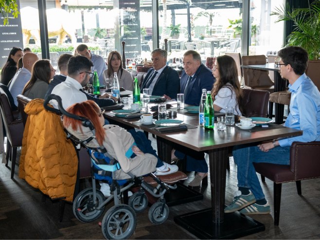 Додик и Каран у Бијељини (Фото: x.com/MiloradDodik) - 