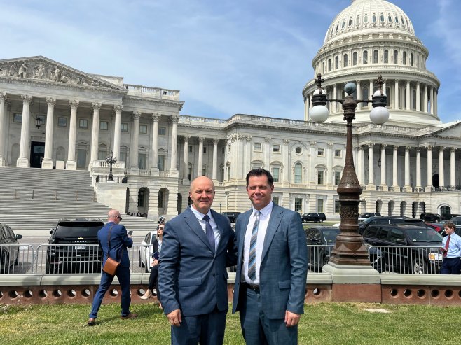 Проректор Кесић и декан Душанић успостављају сарадњу Универзитета у Бањалуци са америчким универзитетима