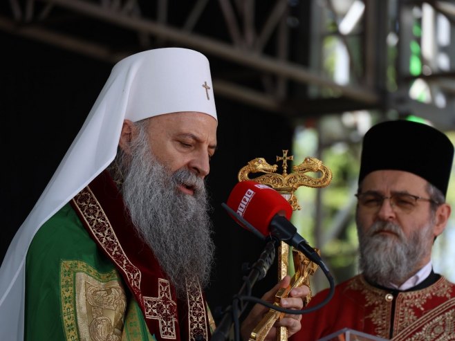 Патријар Порфирије: Доња Градина - земља натопљена сузама и крвљу (ВИДЕО)