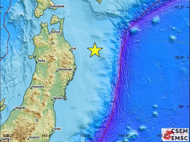 У Јапану земљотрес магнитуде 7,3 степена, постоји опасност од цунамија (ВИДЕО)