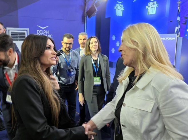 Цвијановић на Делфи форуму са амбасадором САД-а у Грчкој