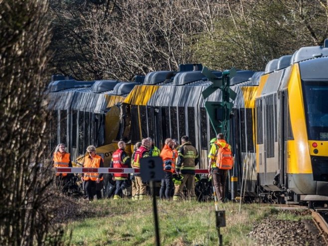 Судар два воза на сјевероистоку Данске, четири особе у критичном стању (ВИДЕО)