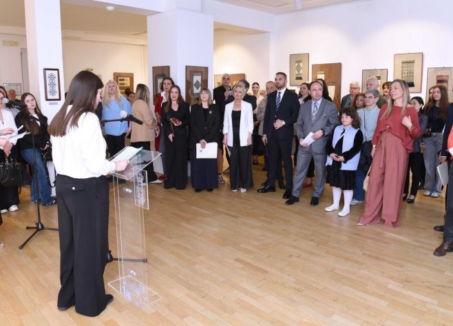 Изложба "Змијањски вез &ndash; свјетско нематеријално насљеђе"  (Уступљена фотографија )