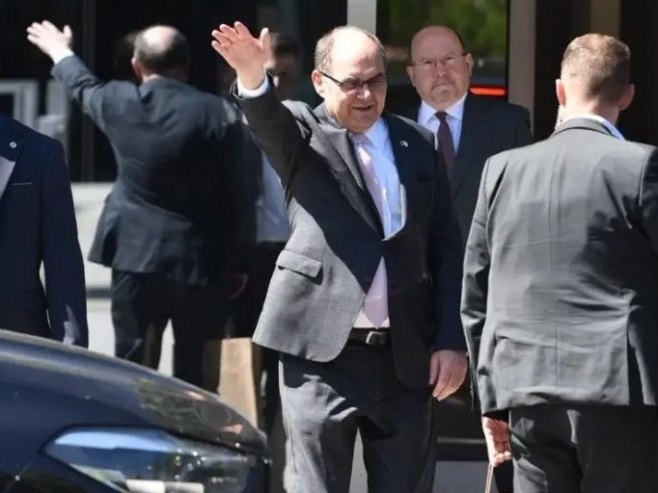 Кристијан Шмит у Бањалуци (ФОТО: АТВ) - 