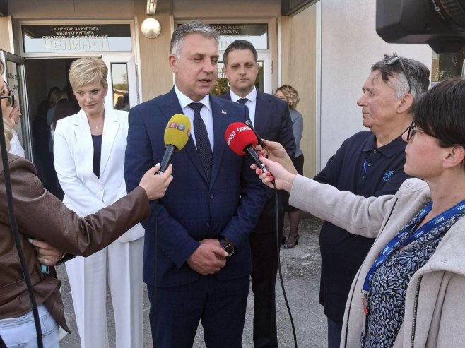 Боривоје Голубовић у Челинцу - Фото: СРНА