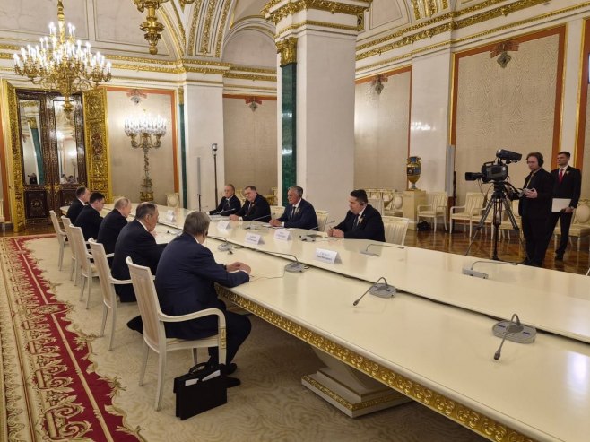 На састанку са Путином потврђена изузетна сарадња Српске и Русије (ВИДЕО)