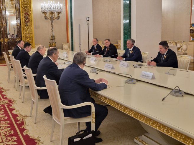 Додик: Односи Српске и Русије на изванредном нивоу, Путин дао подршку свим пројектима
