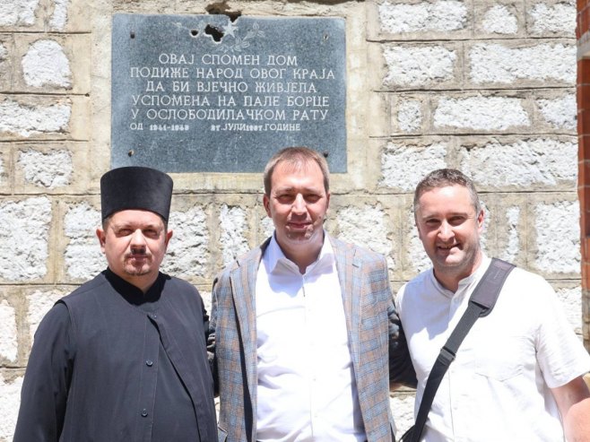 Селак први званичник Српске у посјети Бојишту: Не заборављамо свој народ у ФБиХ