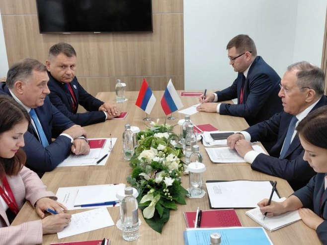 Додик са Лавровом у Санкт Петербургу