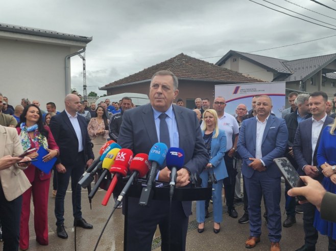 Додик: Почињемо са радовима и на овоме нећемо стати; Српска у доброј кондицији