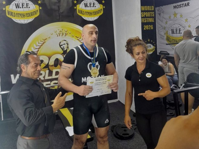 Круљ освојио прво мјесто у дисциплини стриктни бицепс (ВИДЕО)