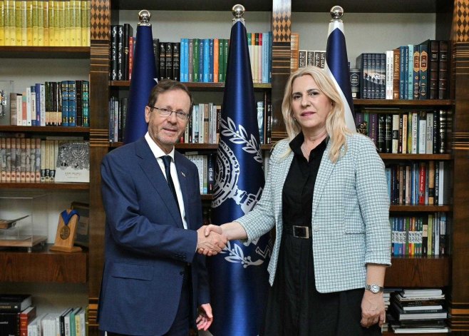 Цвијановић са Херцогом: Опредијељени за даљи развој односа Израела и Српске (ФОТО)
