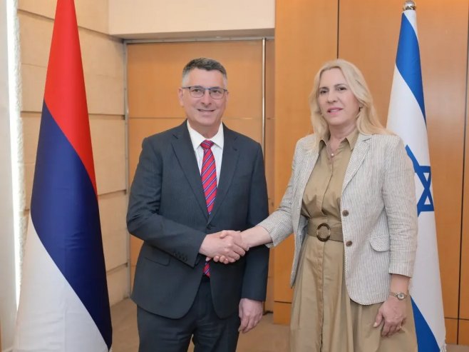 Цвијановић са Гидеоном: Још једном потврђено пријатељство Српске и Израела