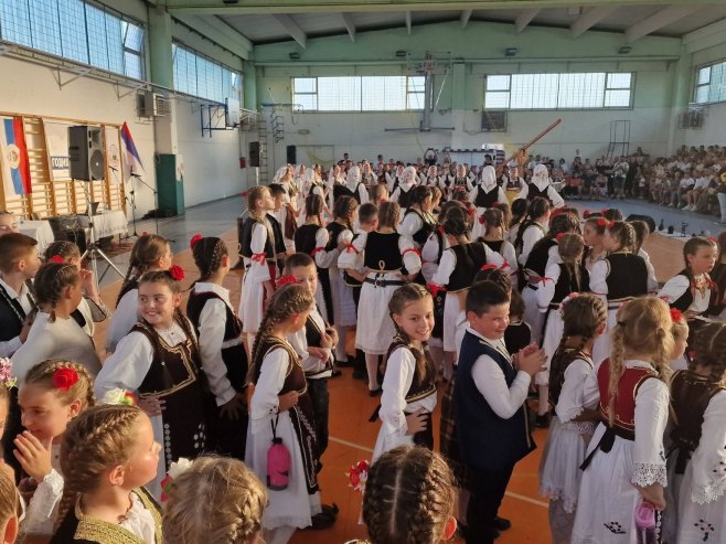 У Црквини код Шамца организован Дјечији фестивал "Чувари традиције - Ђерам"
