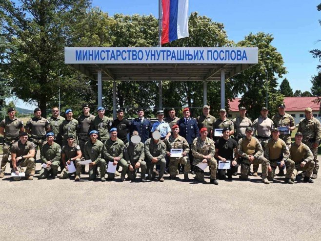 Припадници МУП-а успјешно завршили обуку "Сузбијање нарушеног јавног реда и мира"