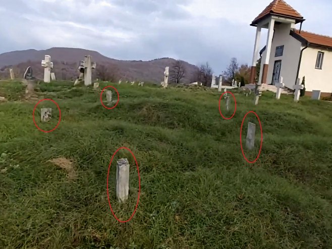 Одбор: Утврдити ко је срушио православне крстове на Јањићком врху код Зенице (ФОТО)
