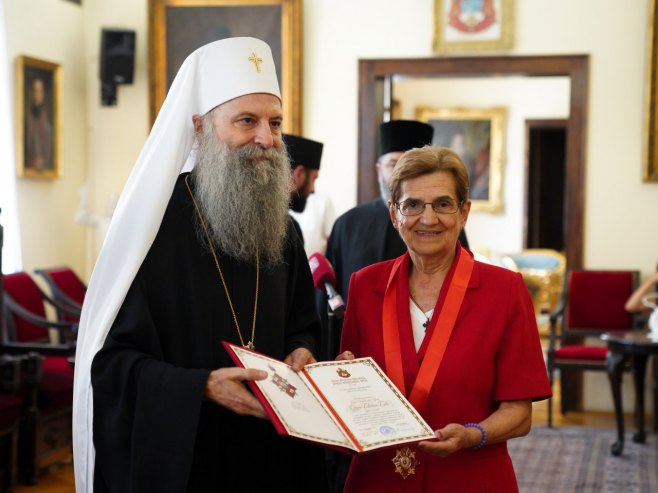 Патријарх одликовао Даницу Маринковић која је као судија демаскирала случај Рачак