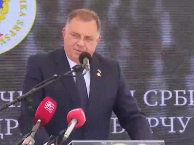 Додик: Како да градимо заједничку будућност када страдање нашег народа није нико примјетио осим нас (ВИДЕО)
