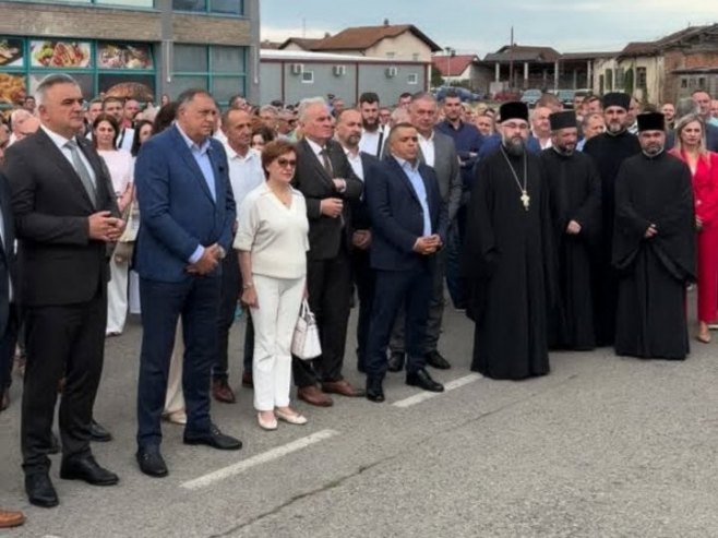 Свечаност поводом почетка обнове регионалног пута Лакташи - Србац