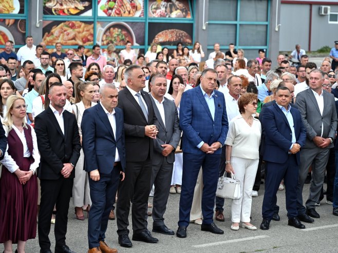 Свечаност поводом обнове регионалног пута Лакташи - Србац; Гради се транссрпска магистрала од Новог Града до Београда (ФОТО)