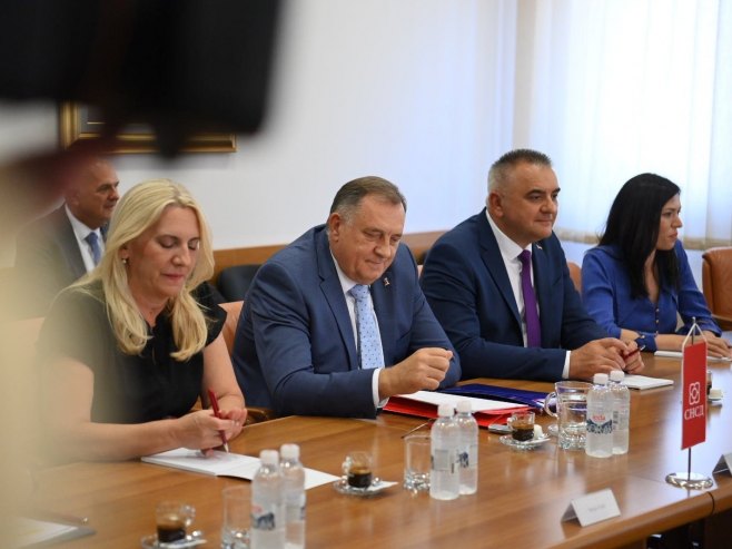 Цвијановић: Наш став јасан и непромијењен - једини исправан пут за БиХ унутрашњи дијалог домаћих лидера