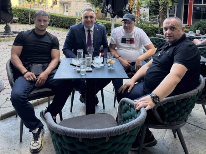 Саво Минић у Билећи - Фото: Уступљена фотографија